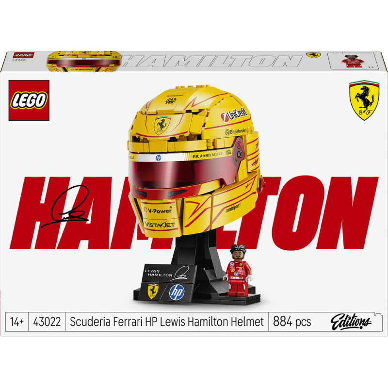 Helma Lewis Hamilton ze Scuderia Ferrari HP