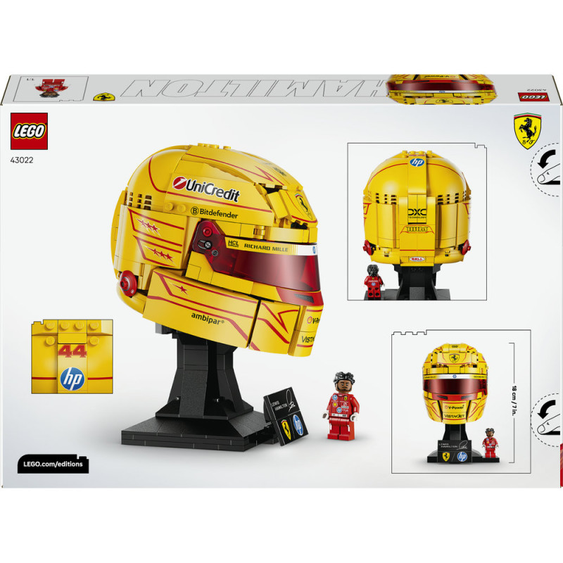 Helma Lewis Hamilton ze Scuderia Ferrari HP