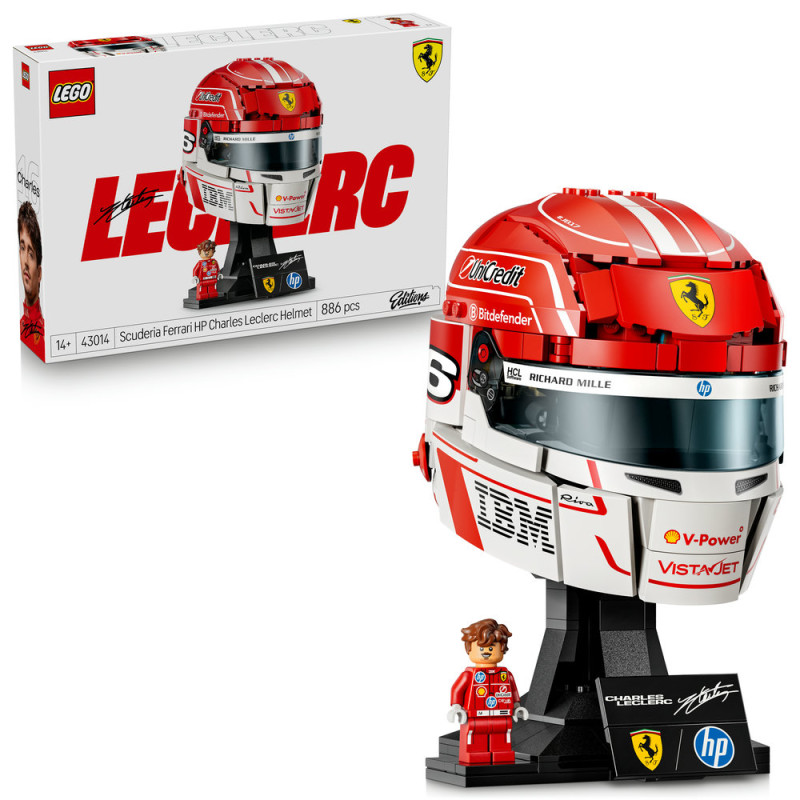 Helma Charles Leclerc ze Scuderia Ferrari HP