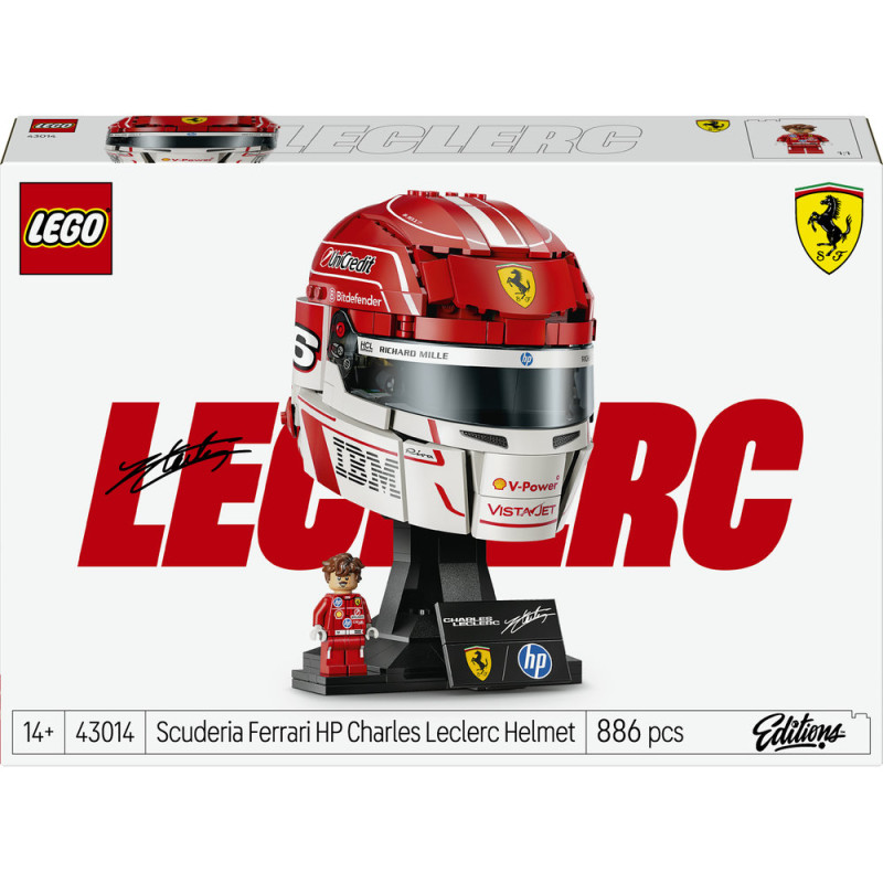 Helma Charles Leclerc ze Scuderia Ferrari HP