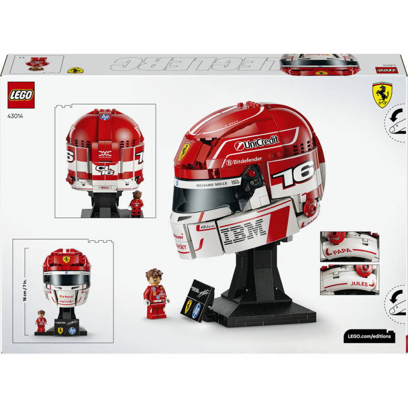 Helma Charles Leclerc ze Scuderia Ferrari HP