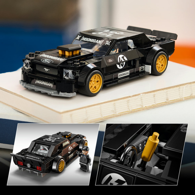 Blockův '65 Ford Mustang Hoonicorn V1