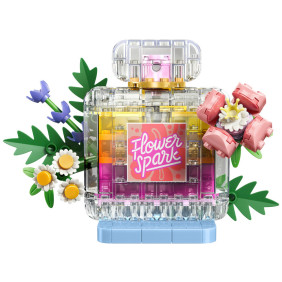Parf&eacute;m s ozdobn&yacute;mi květinami