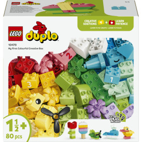 Barevný kreativní box s kostkami