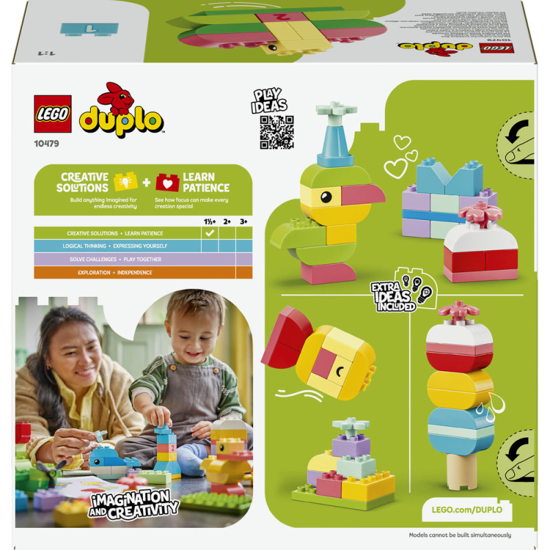 Barevný kreativní box s kostkami