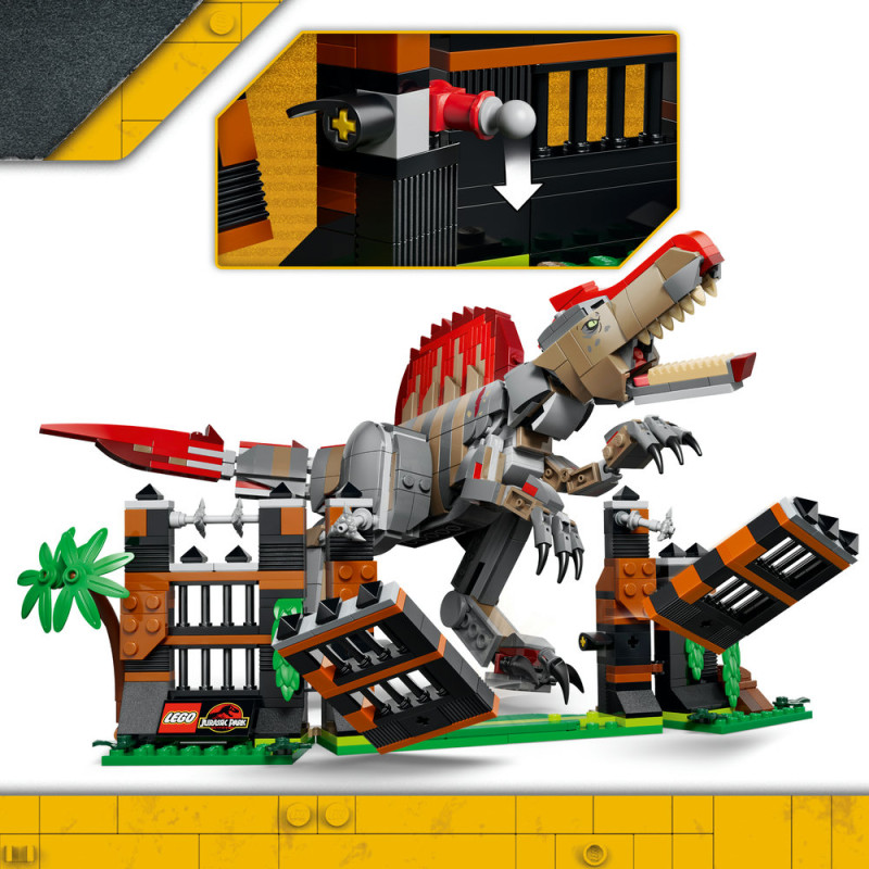 &Uacute;těk dinosaura spinosaura