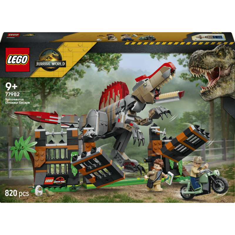 &Uacute;těk dinosaura spinosaura