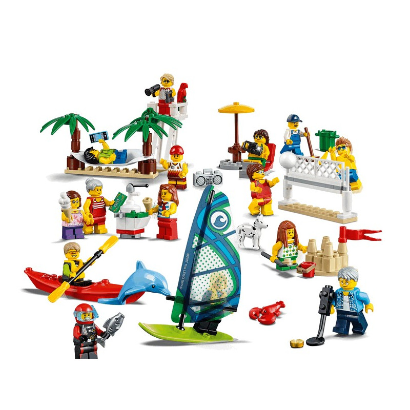Sada postav - Zábava na pláži