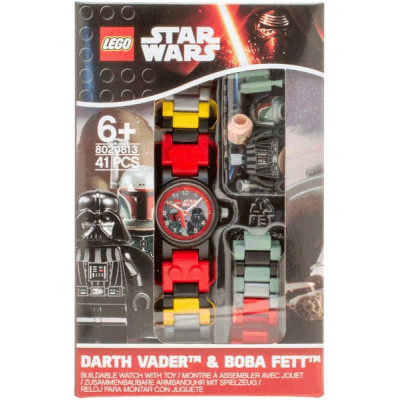 LEGO® Star Wars™ Hodinky s Boba Fettem a Darth Vaderem
