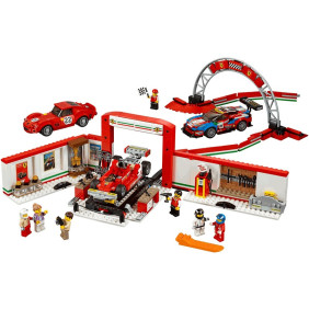 Úžasná garáž Ferrari