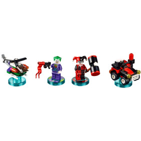 Super heroes Joker and Harley Quinn Team Pack