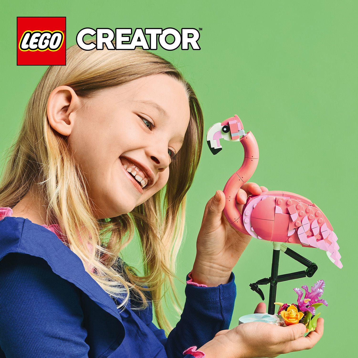 3 modely zvířátek v 1 stavebnici