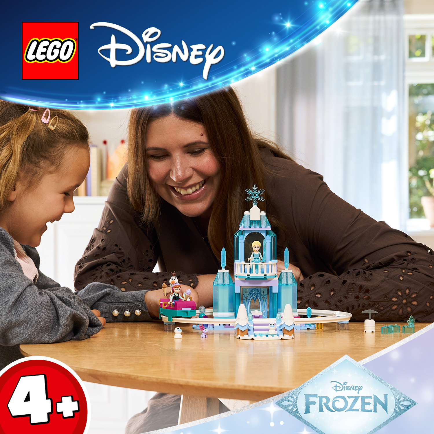 Model dr&aacute;hy a hradu Disney Ledov&eacute; kr&aacute;lovstv&iacute;