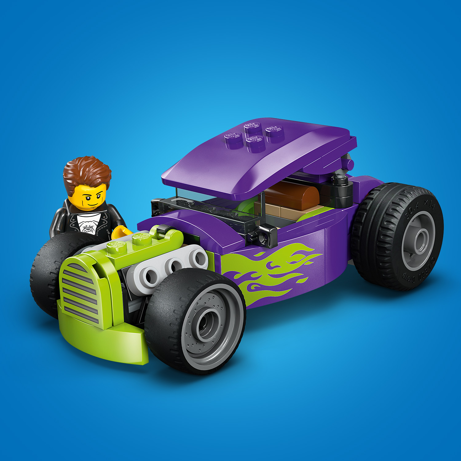 Klasick&yacute; design hot rod aut&iacute;ček
