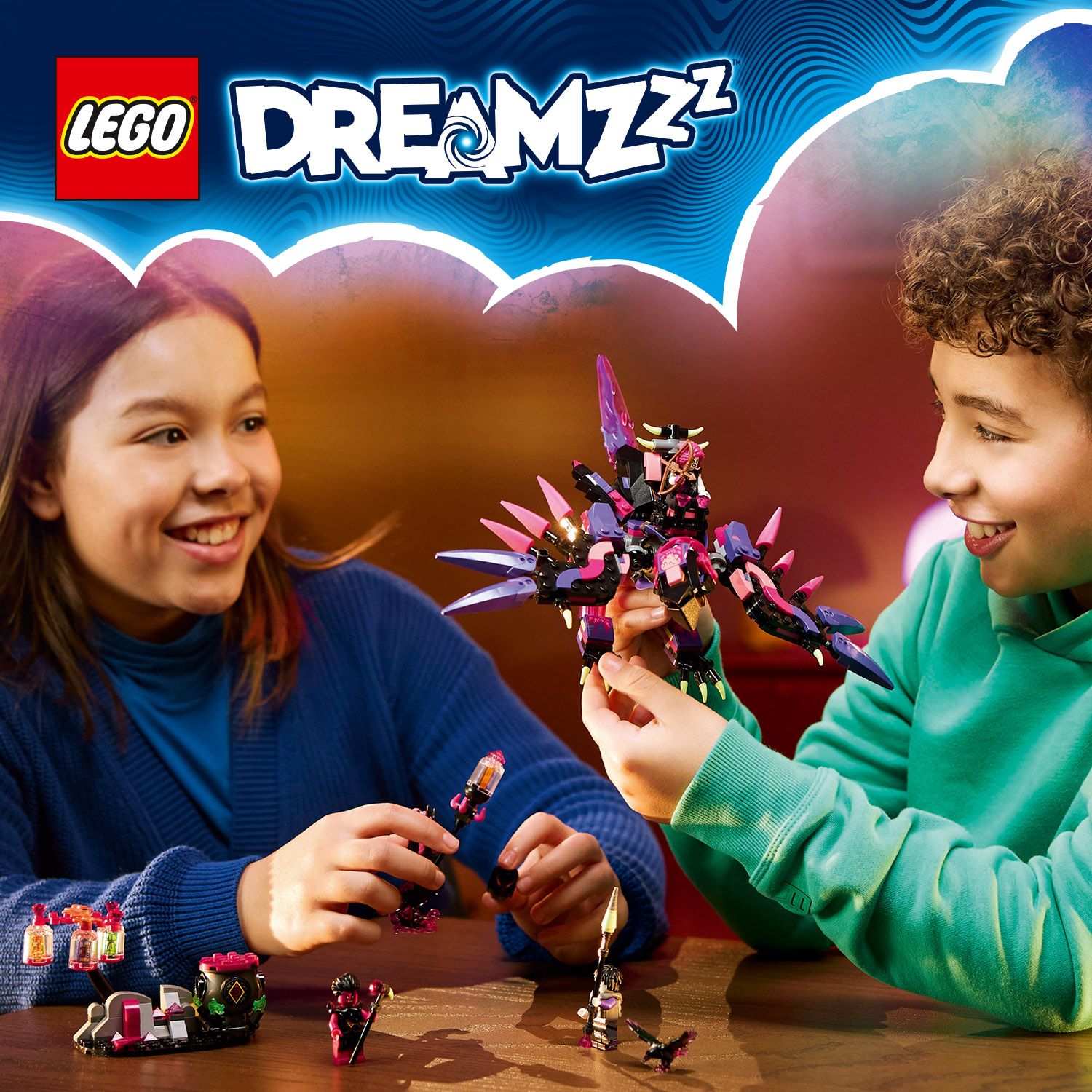 Úžasná čarodějnice LEGO® DREAMZzz™ na hraní