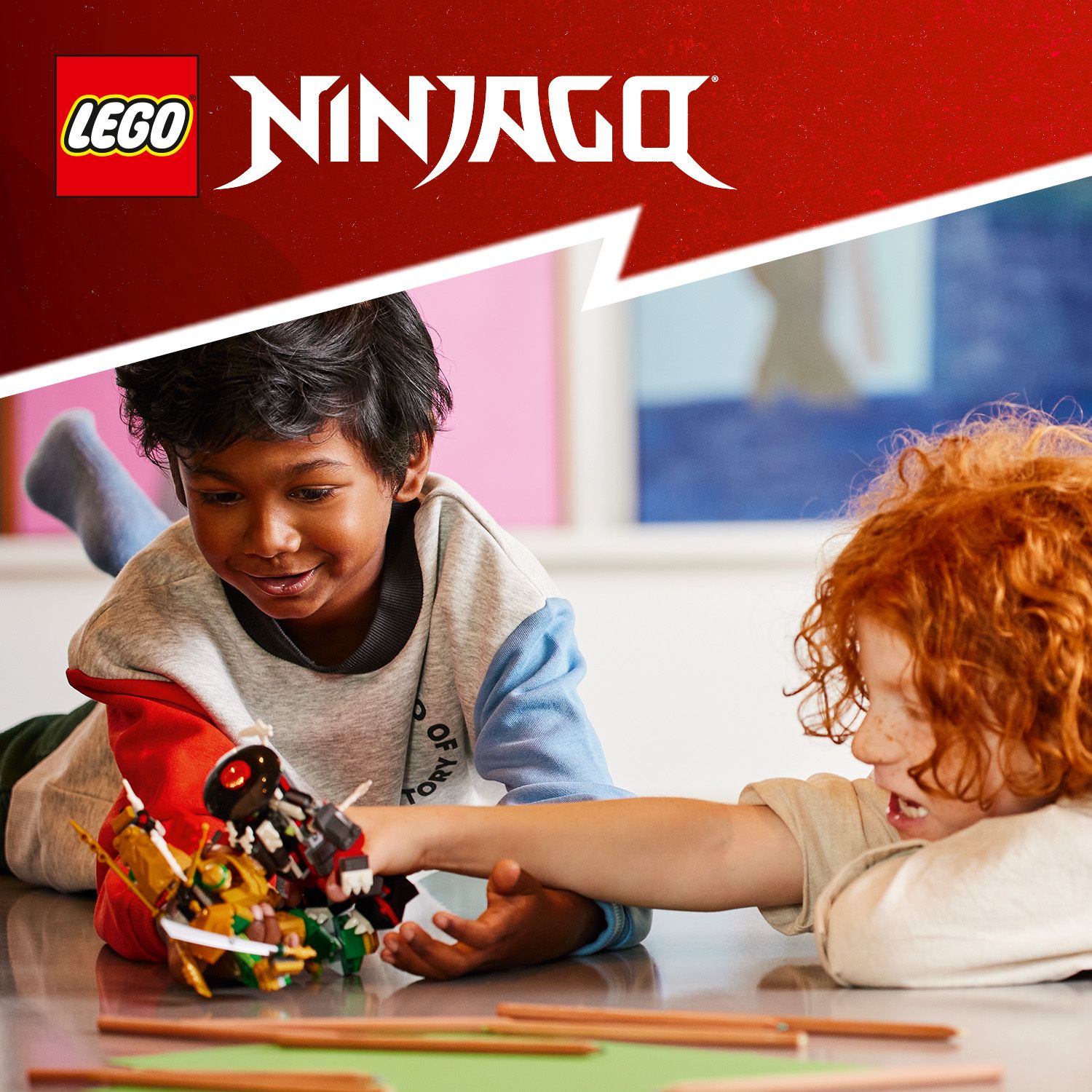 Akcí nabitá stavebnice s robotem NINJAGO®