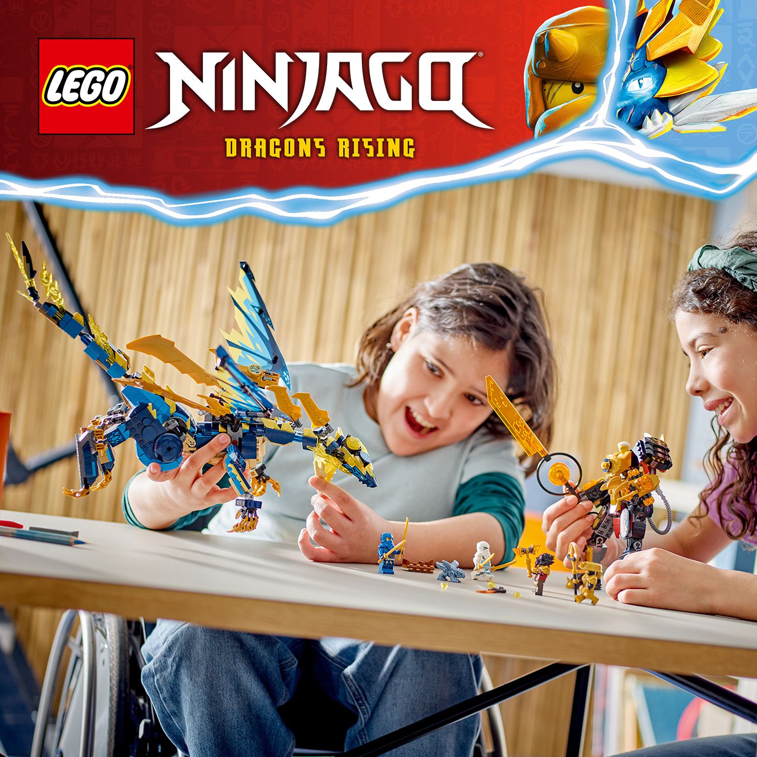 Stavebnice NINJAGO® s robotem a drakem