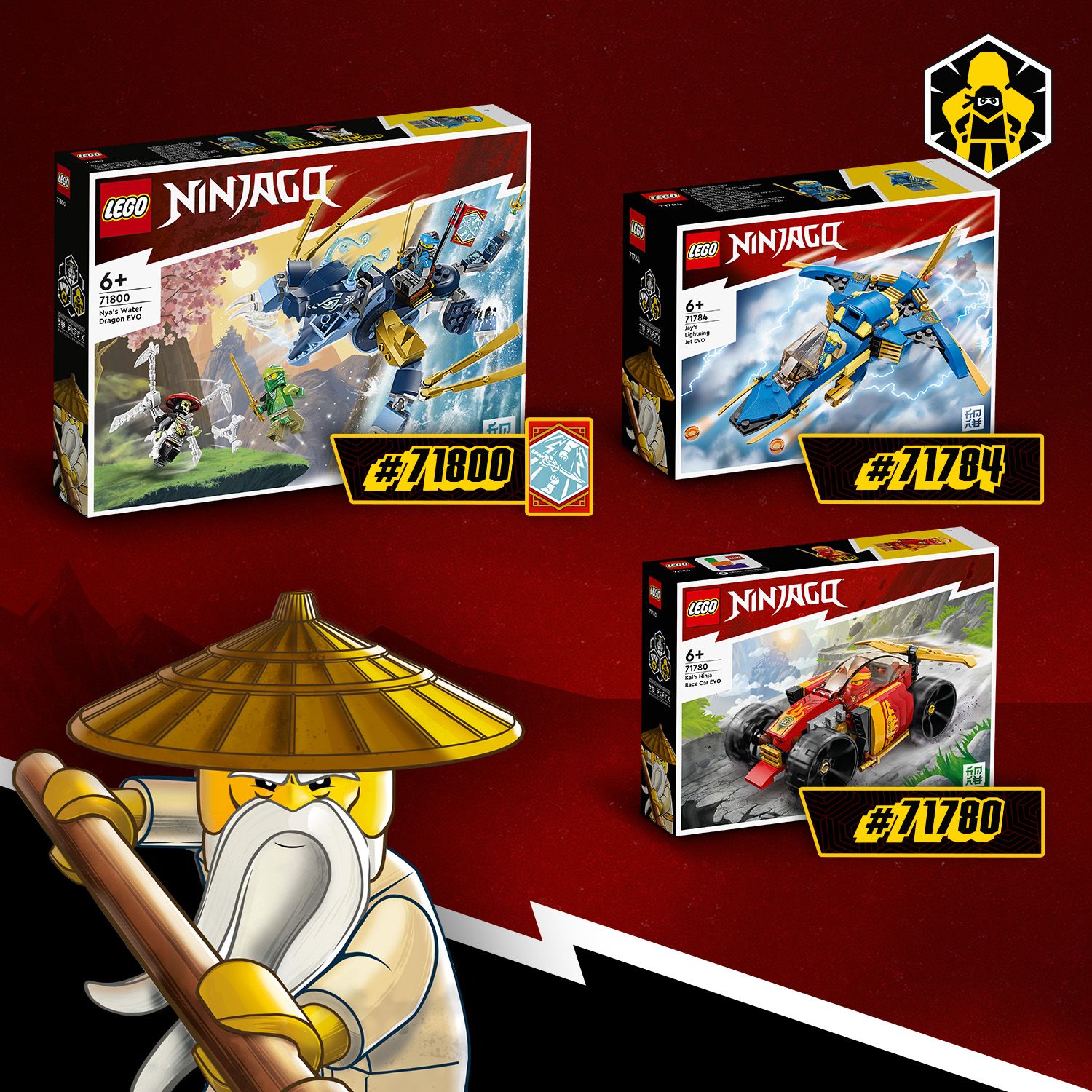 Dal&scaron;&iacute; dobrodružstv&iacute; LEGO&reg; NINJAGO&reg;!