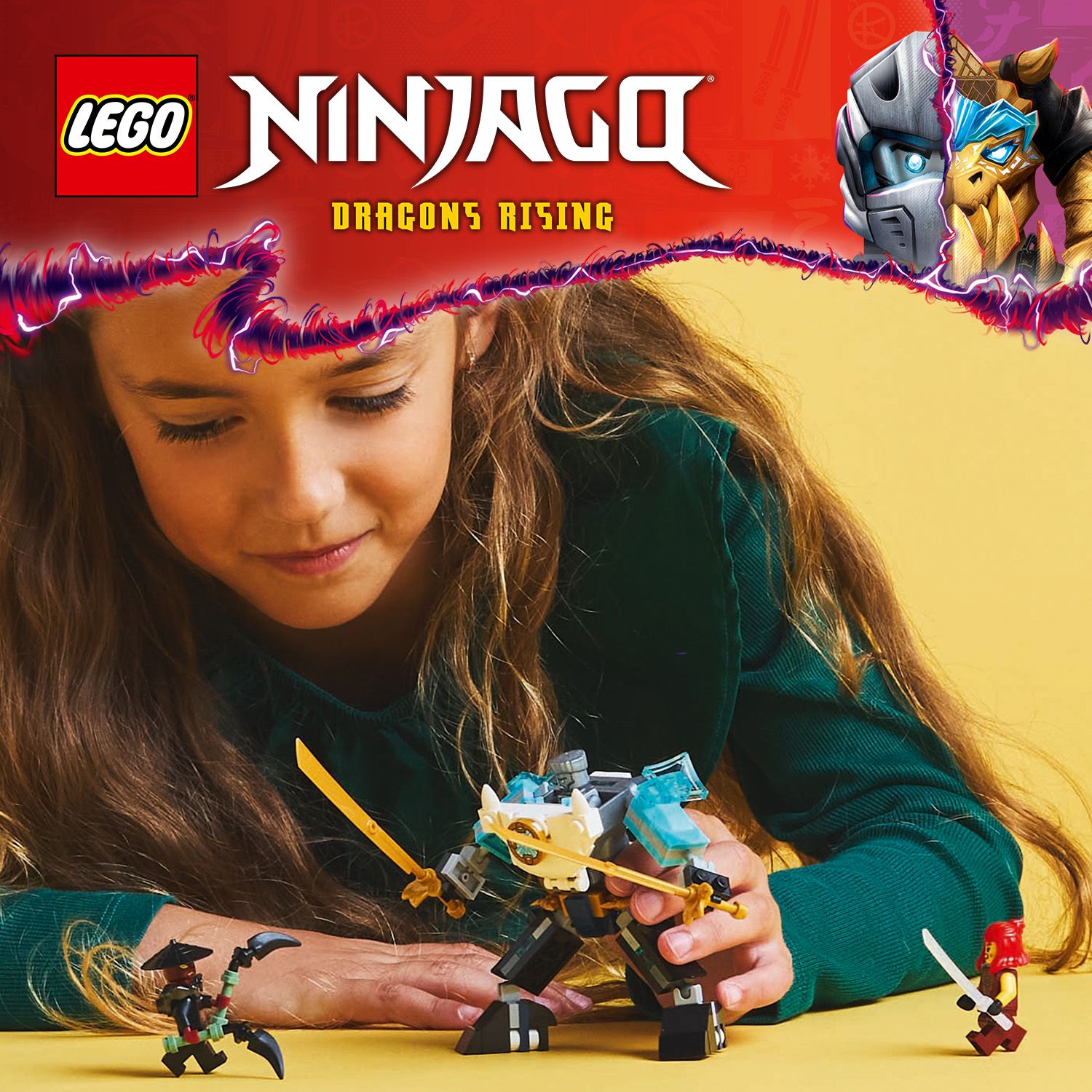 Akcí nabitá stavebnice od LEGO® NINJAGO®