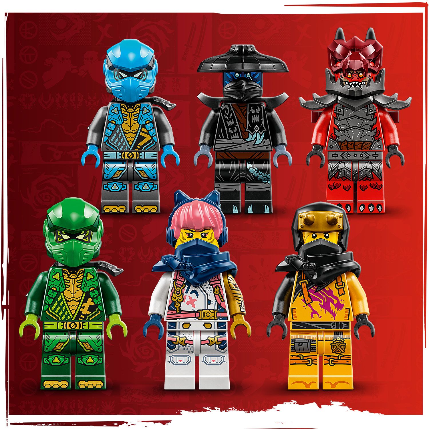 6 minifigurek NINJAGO®
