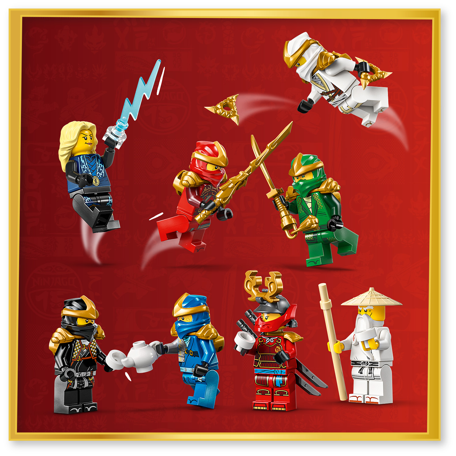 8 minifigurek NINJAGO&reg;