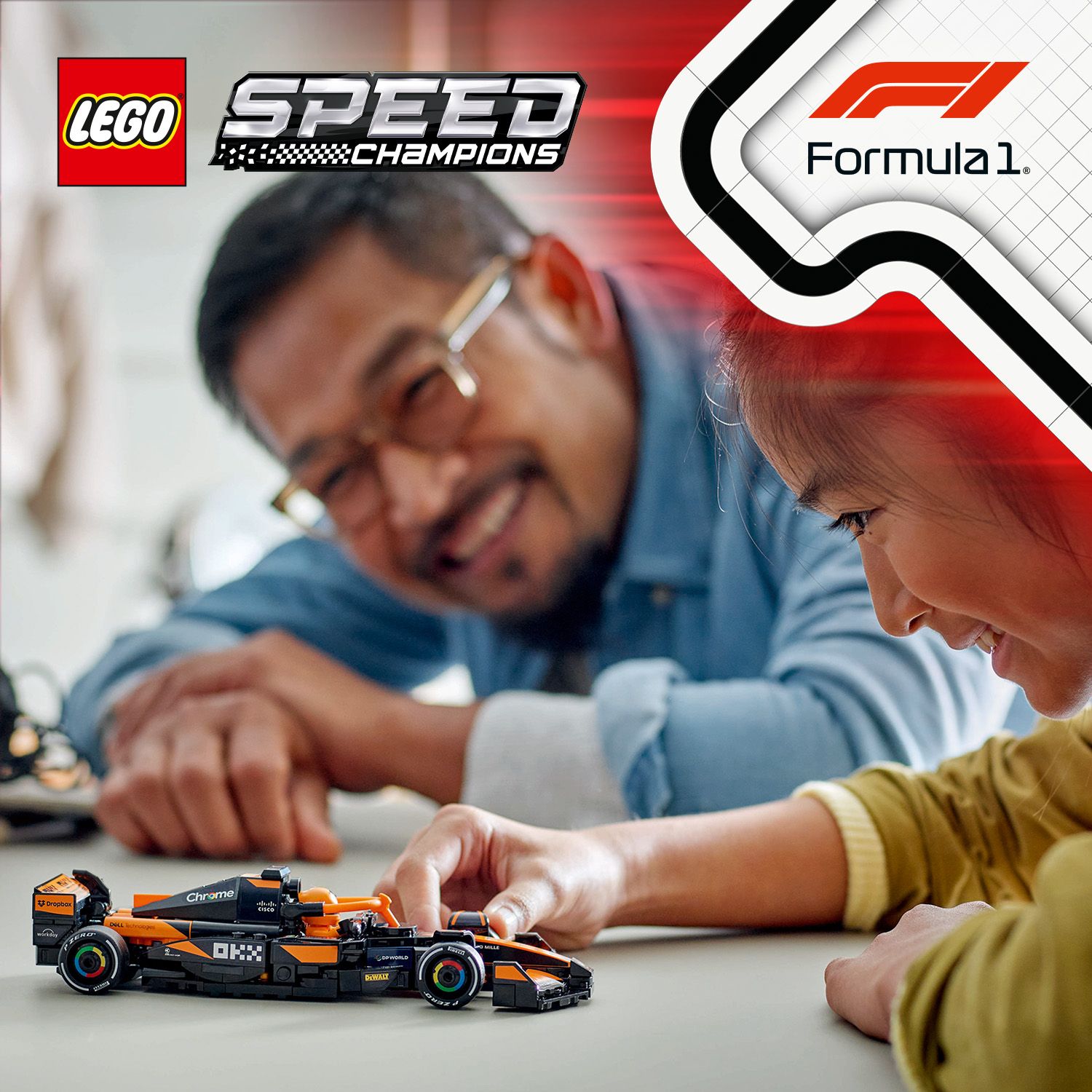Stavebnice Závodní auto McLaren F1® Team MCL38